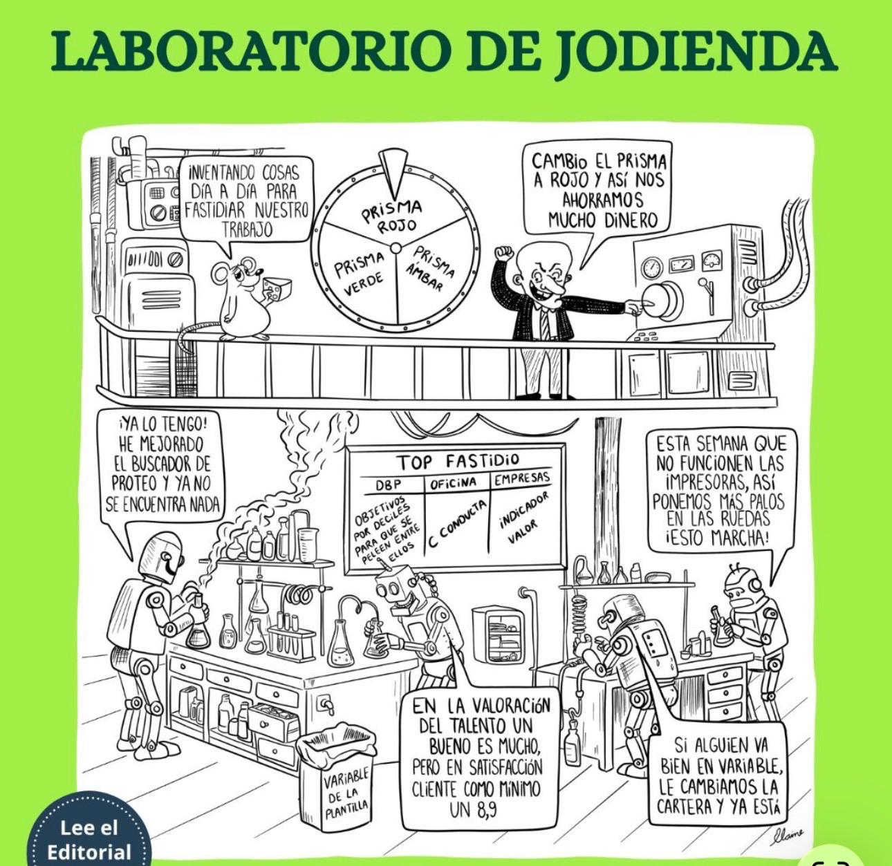 14 mayo 2026. LA FRAGUA: LABORATORIO DE JODIENDA<br>